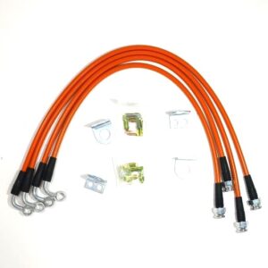 JK-Jeep Wrangler-Brake Line Kit-Orange