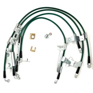JL-Jeep Wrangler-Brake Line Kit-Green