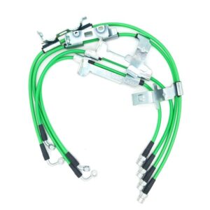 JL-Jeep Wrangler-Brake Line Kit-Lime Green